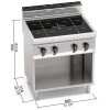 Bertos Cocina Macros 700 Vitro E7P4M/VTR