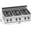 Bertos Cocina Macros 700 Sobremesa High G7F6B