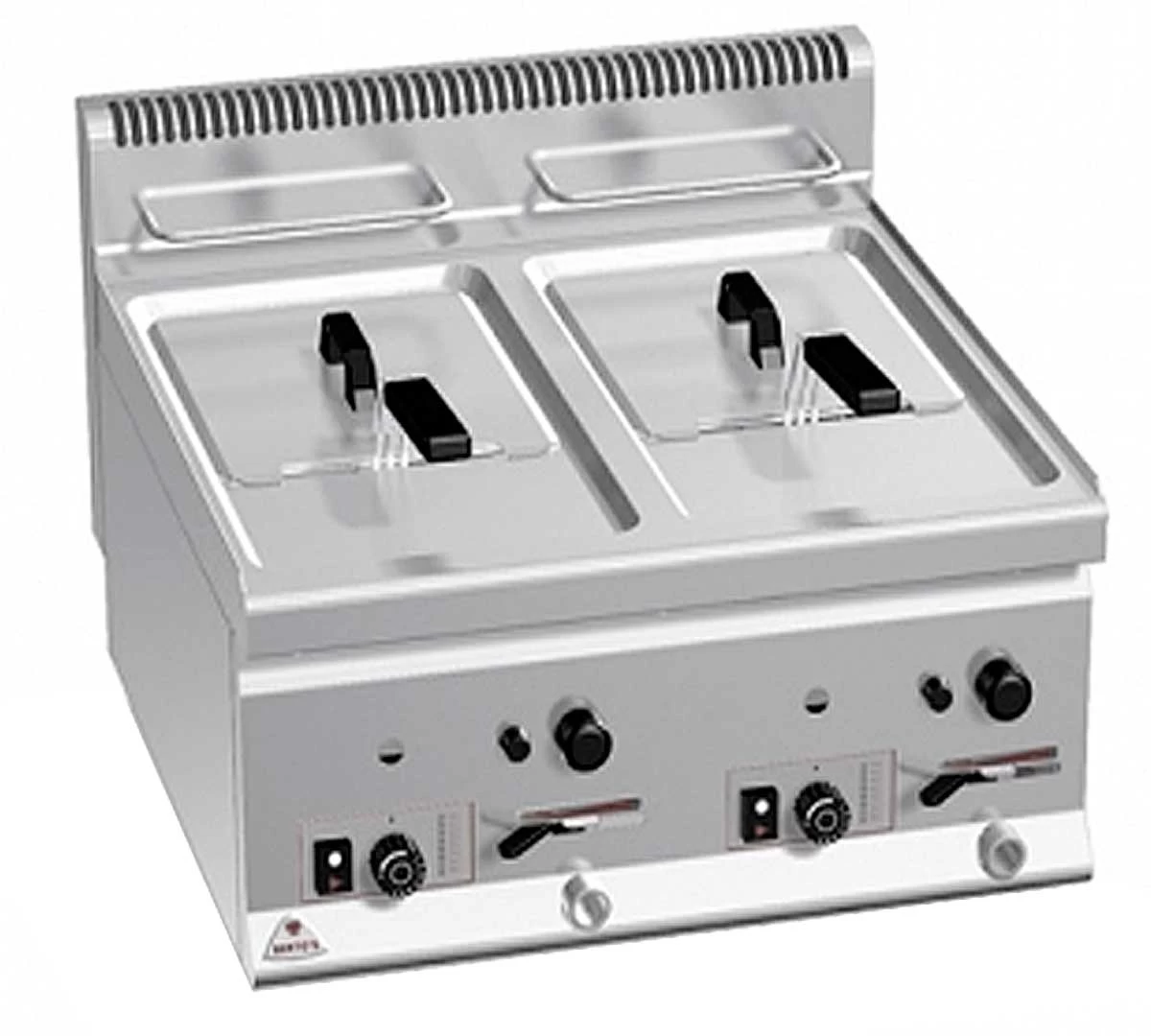 Bertos Freidora A Gas Plus 600 Turbo GL8+8B 3 Bertos Freidora A Gas Plus 600 Turbo GL8+8B