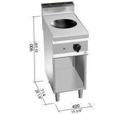 Bertos Wok Inducción Serie 700 Power Induction