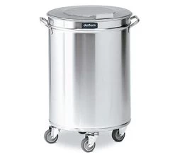 Distform Cubo Basura Con Ruedas Y Tapa