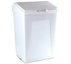 Fricosmos Contenedor De Plástico Con Tapa 55 Litros