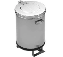 IdeAcer Cubo Desperdicios Con Tapa Y Pedal