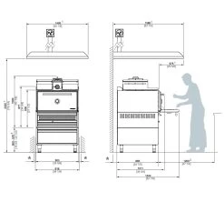 Josper Horno Brasa HJX-Pro L175-TD 7 Josper Horno Brasa HJX-Pro L175-TD -Buffalo Ventas josper horno brasa hjx pro 175 td 04