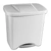 Llorca Cubo Pedalbin Ecológico 50L Blanco -Buffalo Ventas llorca cubo pedalbin ecologico 50 l blanco 01