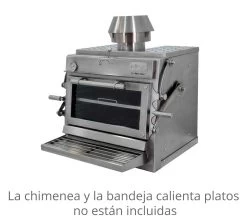 Pira Horno Brasa 70 Silver ED