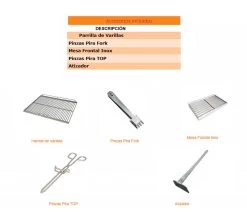 Pira Horno Brasa 70 XL Silver ED -Buffalo Ventas pira horno brasa 70 xl silver ed 04