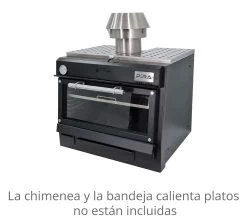 Pira Horno Brasa 80 Black