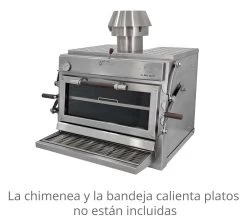 Pira Horno Brasa 80 Silver ED