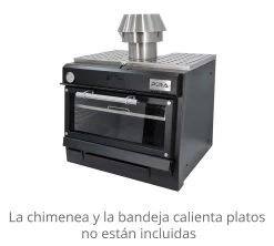 Pira Horno Brasa 90 Black
