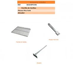 Pira Horno Brasa 90 Black -Buffalo Ventas pira horno brasa 90 black 04