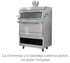 Pira Horno Brasa 120D Silver SD/ED
