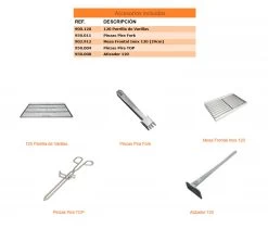 Pira Horno Brasa 120D Silver SD/ED -Buffalo Ventas pira horno brasa pira 120d silver sd ed 04