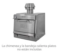 Pira Horno Brasa 70 XL Silver SD