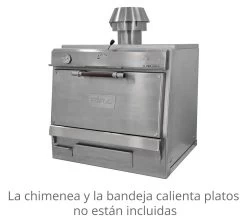 Pira Horno Brasa 90 Silver SD