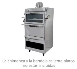 Pira Horno Brasa 90D Silver SD/ED