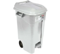 Plus-Tik Contenedor Móvil Con Pedal 120 Litros