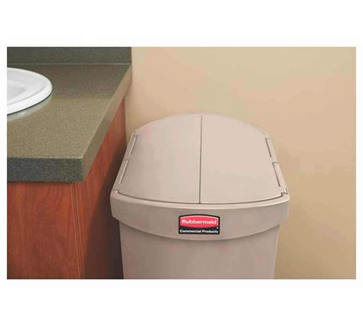 Rubbermaid Contenedor Slim Jim Pedal Lateral 90 Litros 3 Rubbermaid Contenedor Slim Jim Pedal Lateral 90 Litros