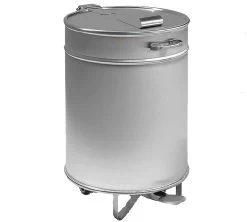 Tecno Sistema Cubo Basura Con Tapa, Pedal Y Ruedas