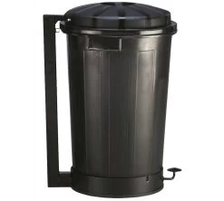 Llorca Cubo Goliat Negro Con Pedal