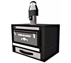 Vulcano Gres Horno Sobremesa Brasa/Carbón